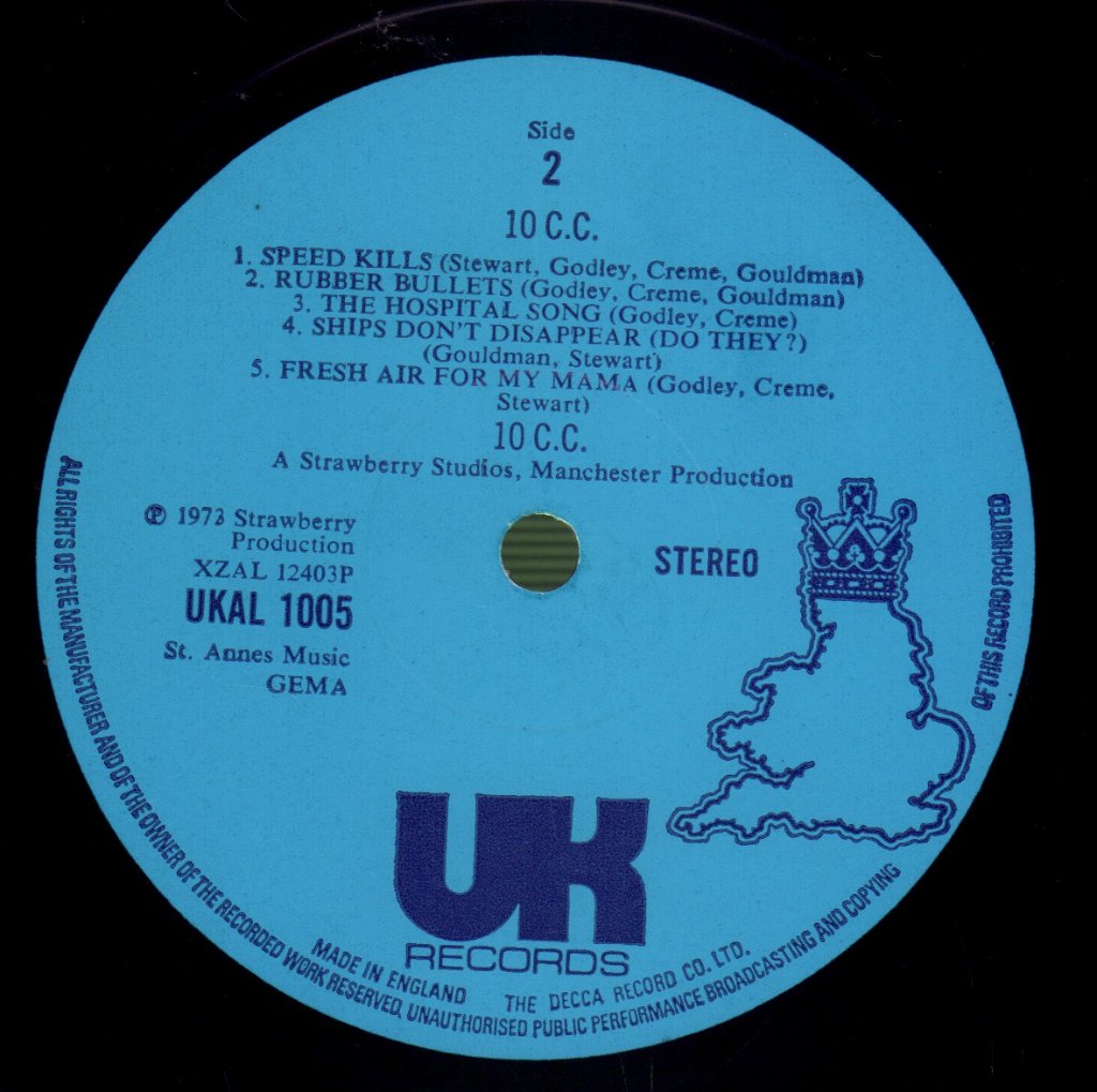 10cc - 10cc - Lp
