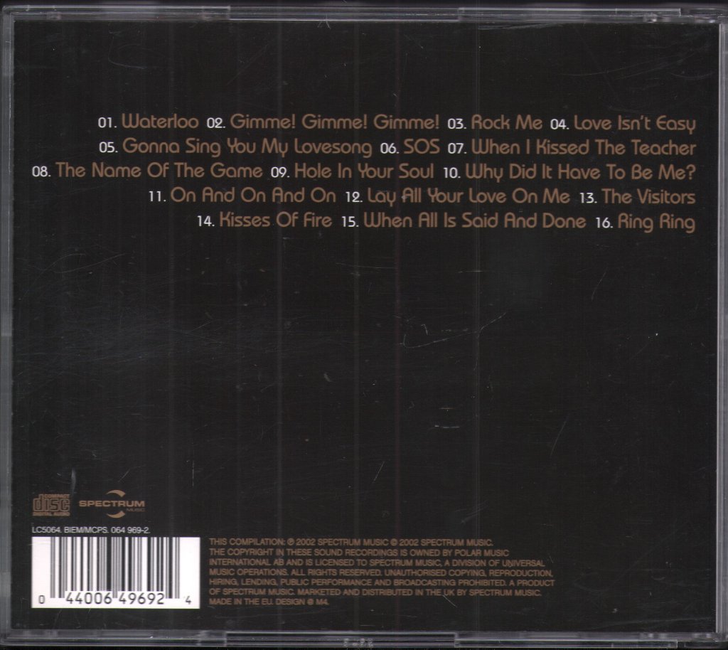 ABBA - Name Of The Game - Cd