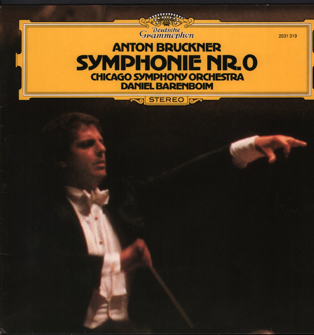 Daniel Barenboim / Chicago Symphony Orchestra - Anton Bruckner - Symphonie Nr. 0 - Lp
