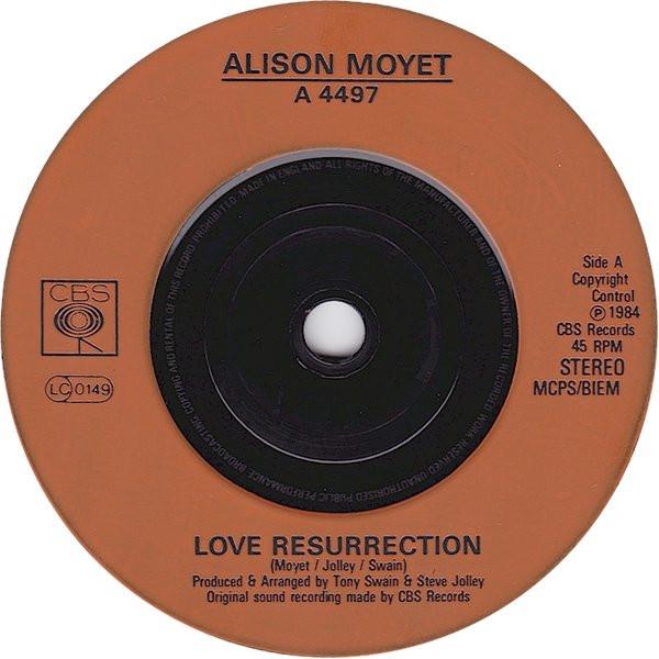 Alison Moyet - Love Resurrection - 7 Inch