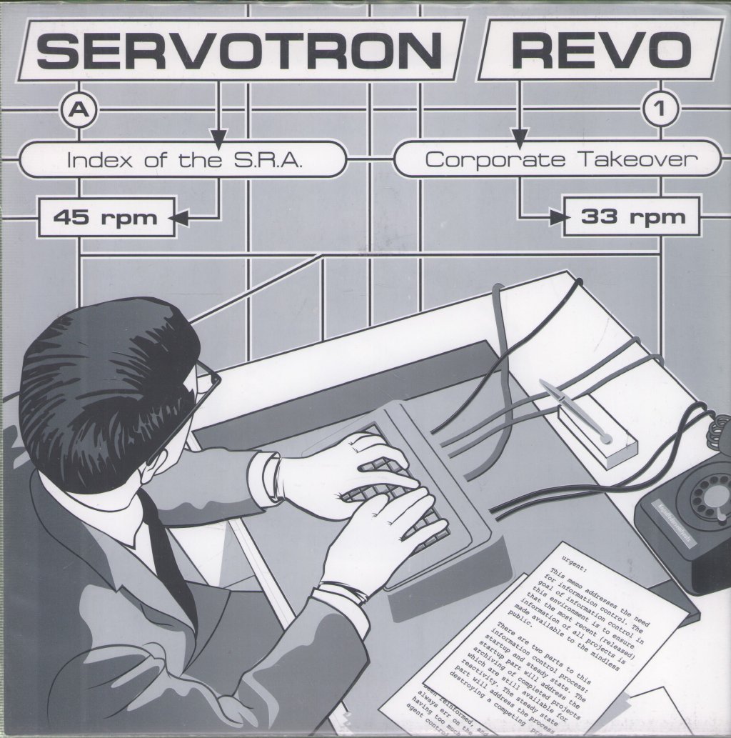 Servotron / Revo - Product For Mass Consumption - 7 Inch