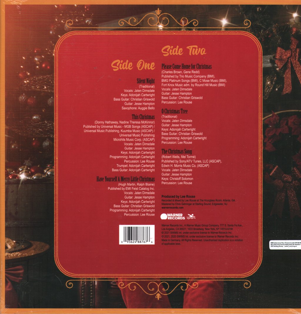 Teddy Swims - A Very Teddy Christmas - 12 Inch