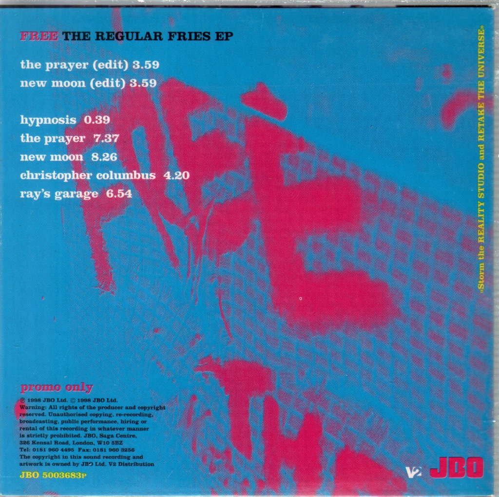 Regular Fries - Free The Regular Fries EP - Cd