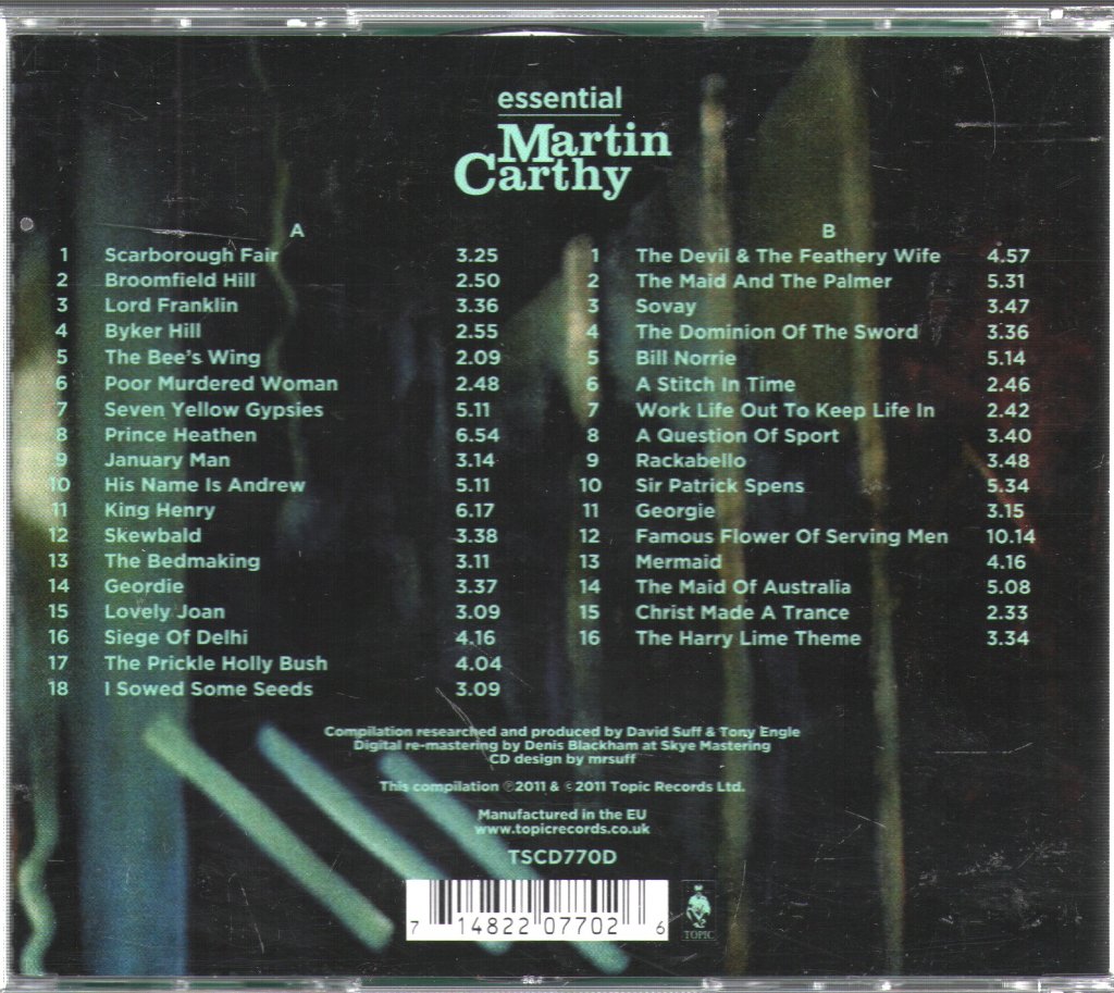 Martin Carthy - Essential - Double Cd