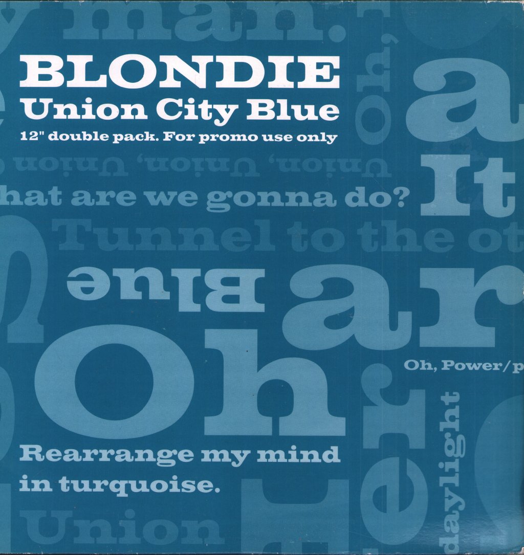 Blondie - Union City Blue - Double 12 Inch