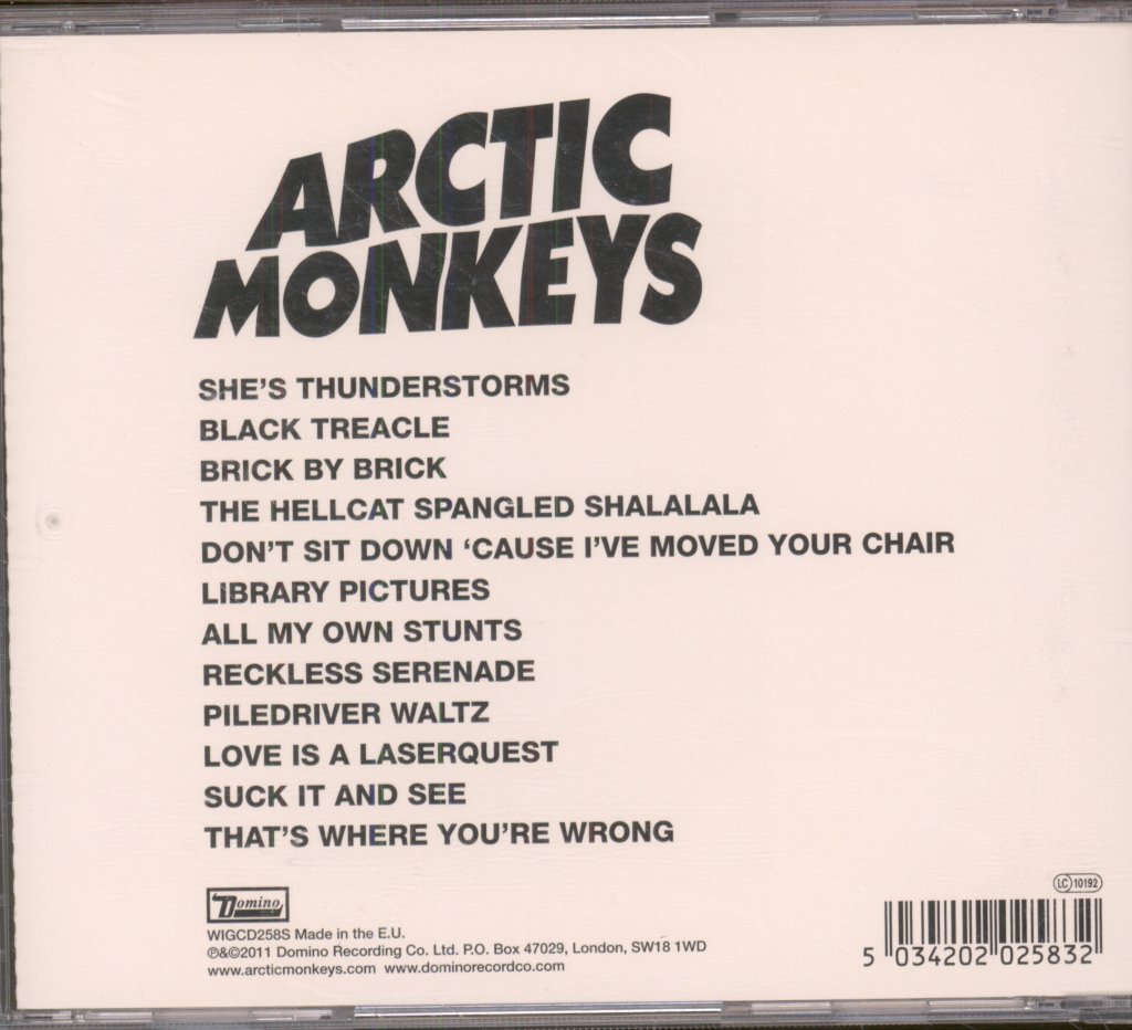 Arctic Monkeys - Suck It And See - Cd