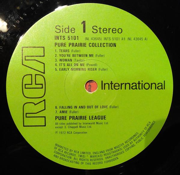 Pure Prairie League - Pure Prairie Collection - Lp
