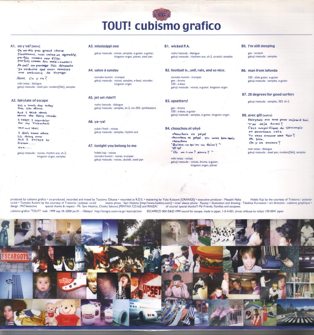 Cubismo Grafico - Tout! - Lp