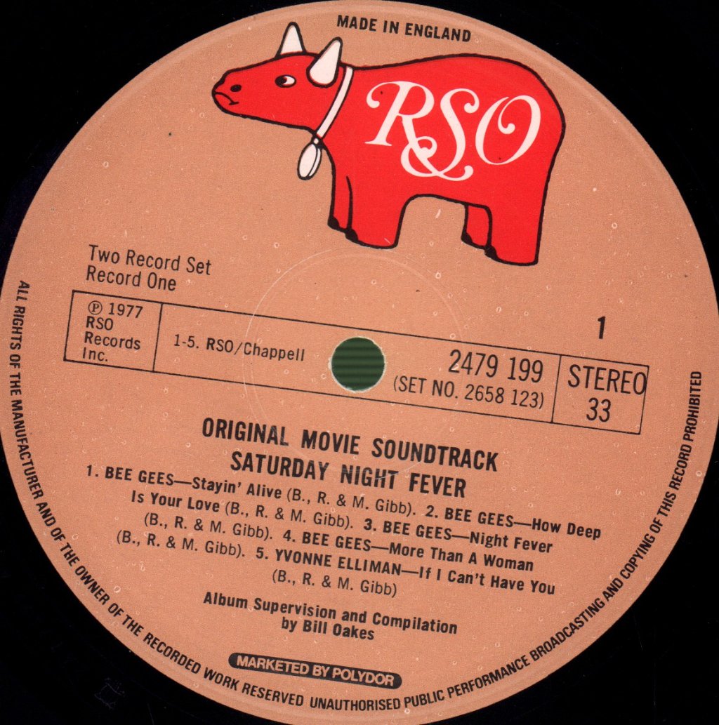 Various Artists - Saturday Night Fever (Original Movie Soundtrack) - Double Lp