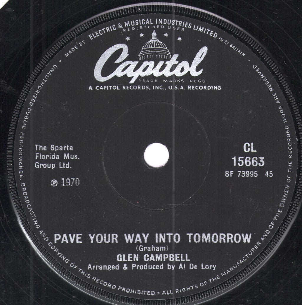 Glen Campbell - It's Only Make Believe - 7 Inch