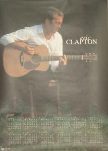 Eric Clapton - 2000 Calendar - Poster