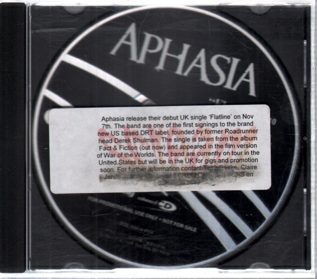 Aphasia - Flatline - Cd