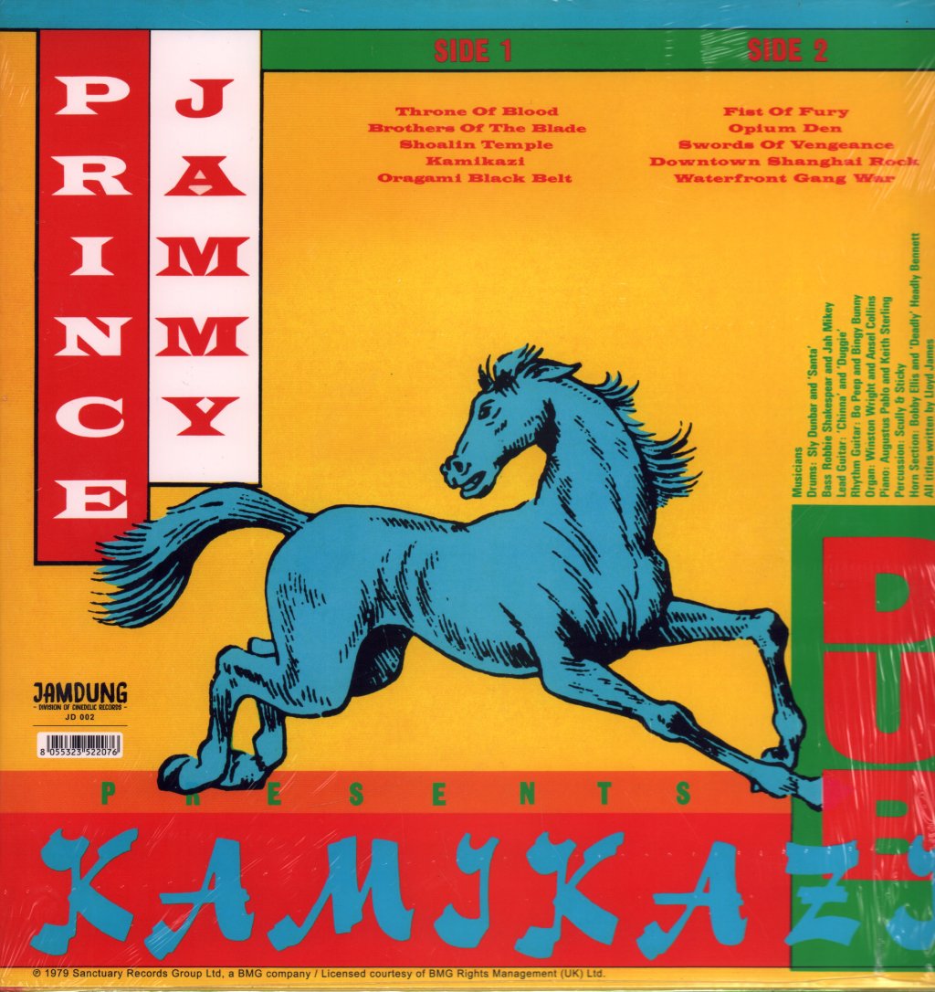Prince Jammy - Kamikazi Dub - Lp