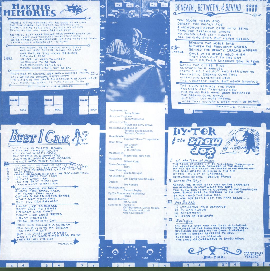 Rush - Fly By Night - Lp