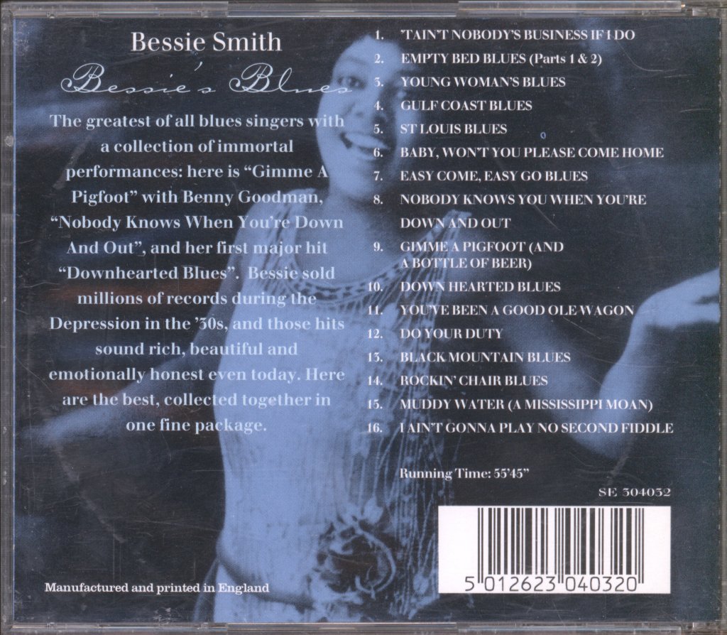 Bessie Smith - Bessie's Blues - Cd