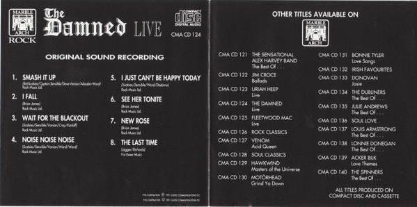Damned - Live - Cd