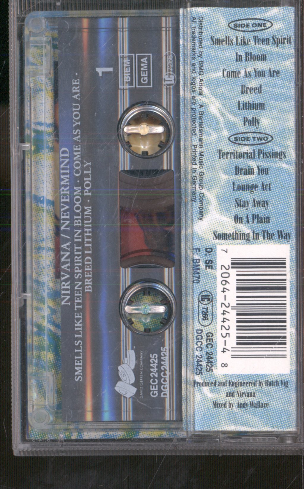 Nirvana - Nevermind - Cassette