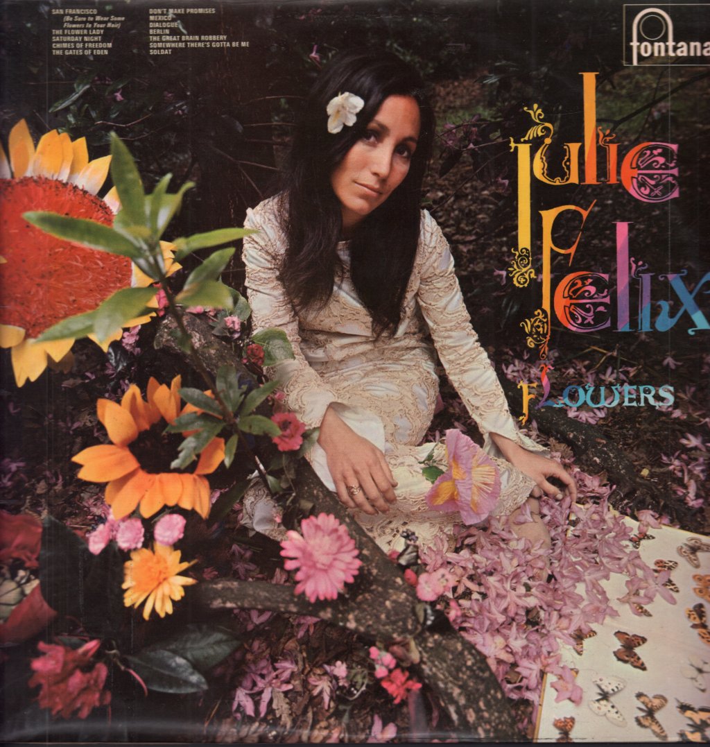 Julie Felix - Flowers - Lp