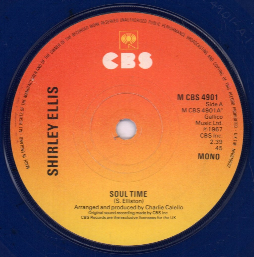 Shirley Ellis - Soul Time - 7 Inch