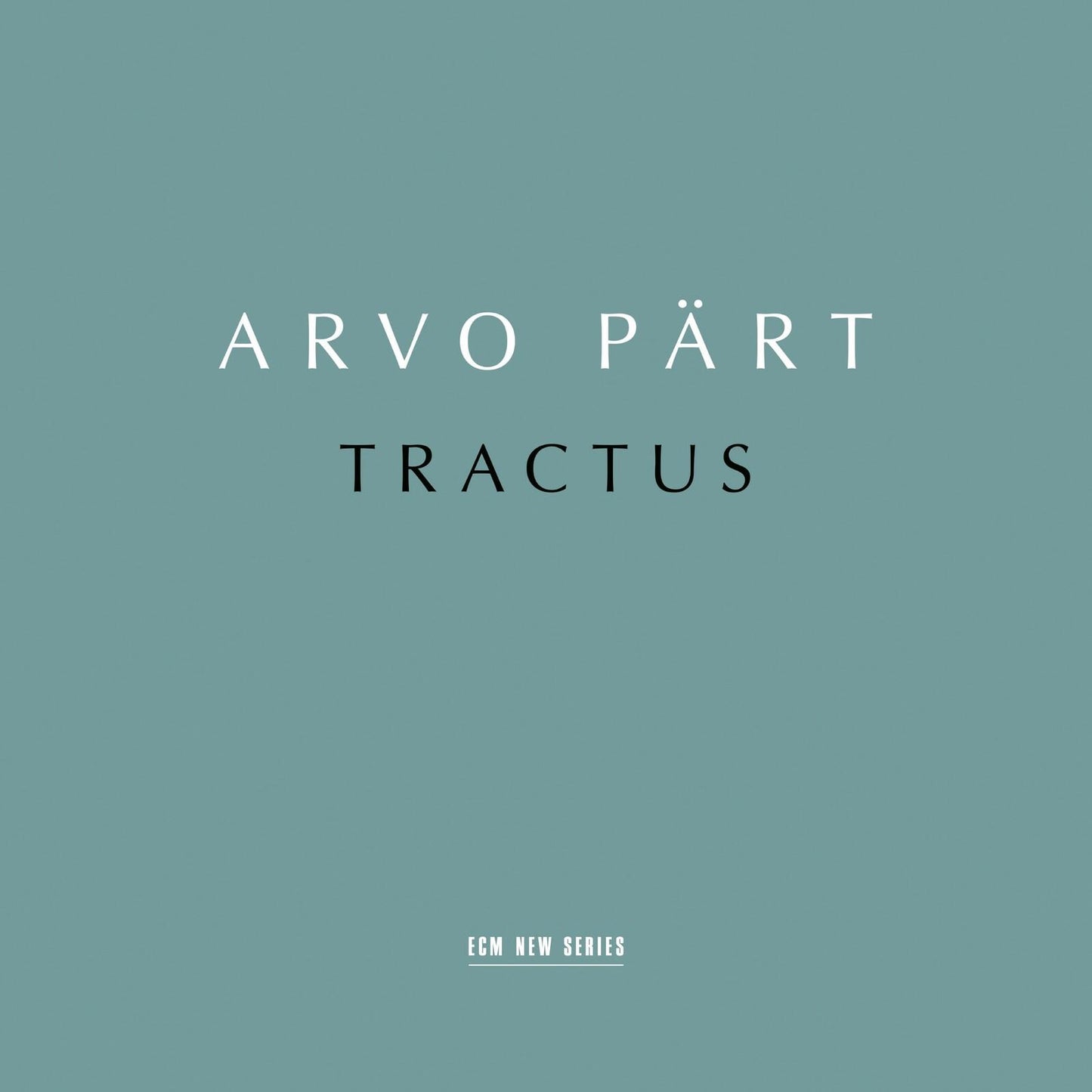 Arvo Part - Tractus - Cd