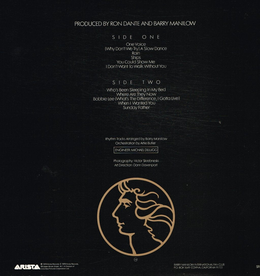 Barry Manilow - One Voice - Lp