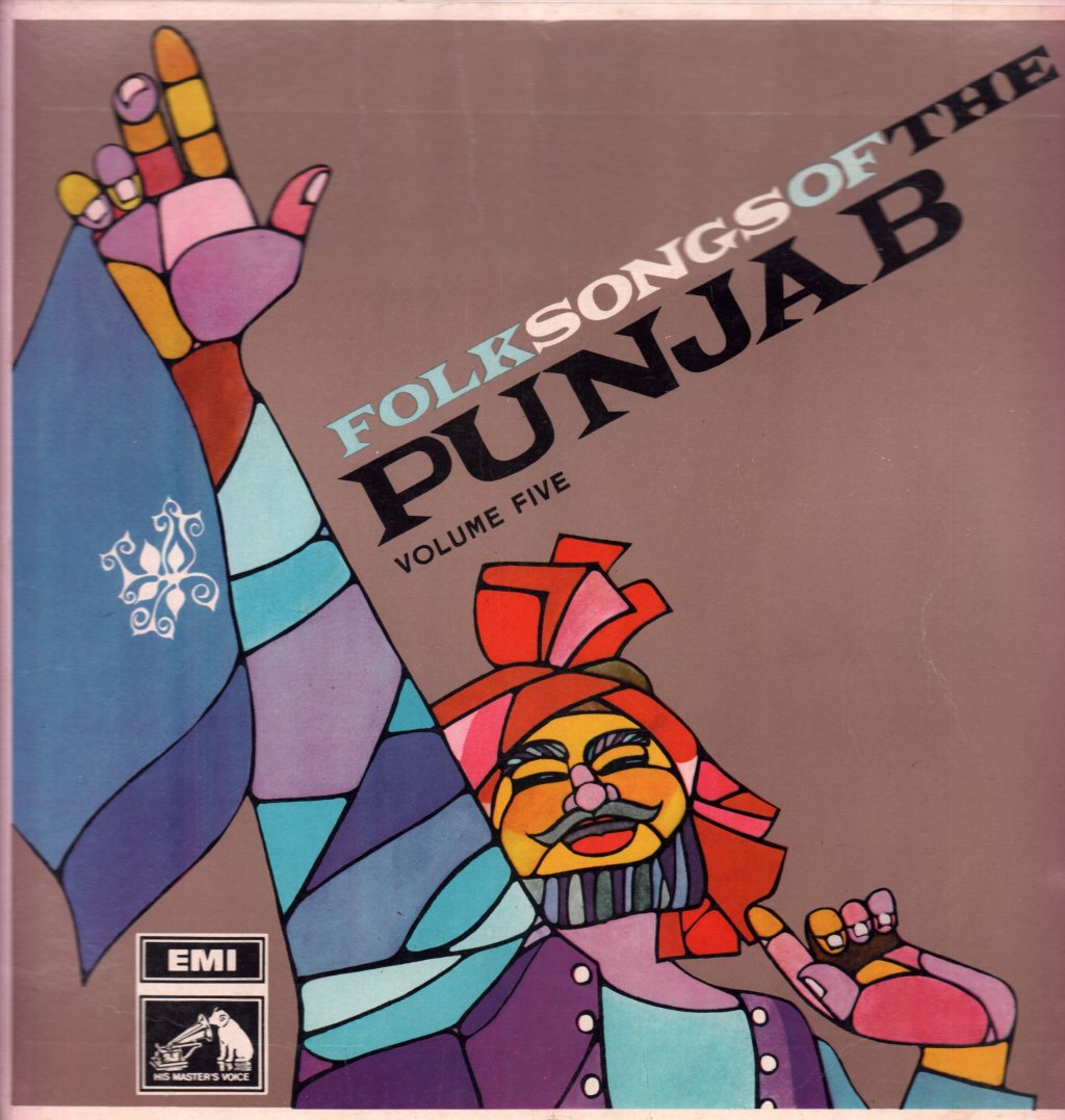 Various Artists - Folk Songs Of The Punjab Volume V. - Lp