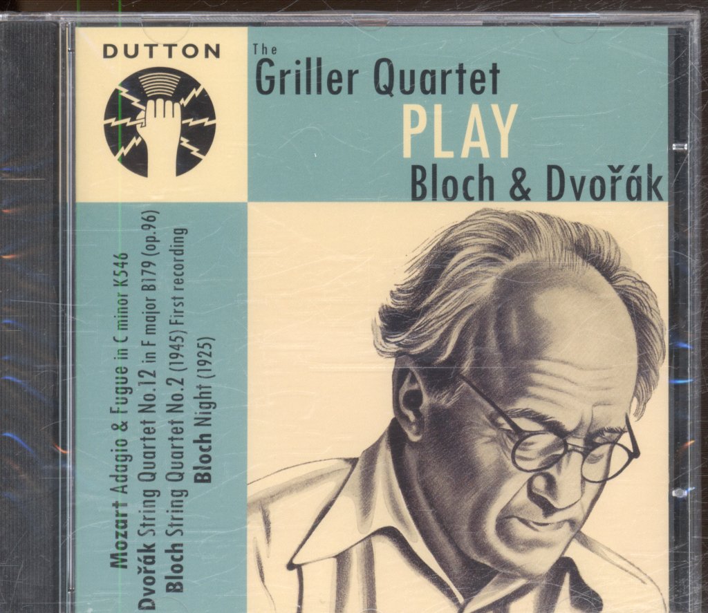 Griller String Quartet - Griller Quartet Play Bloch & Dvořák - Cd