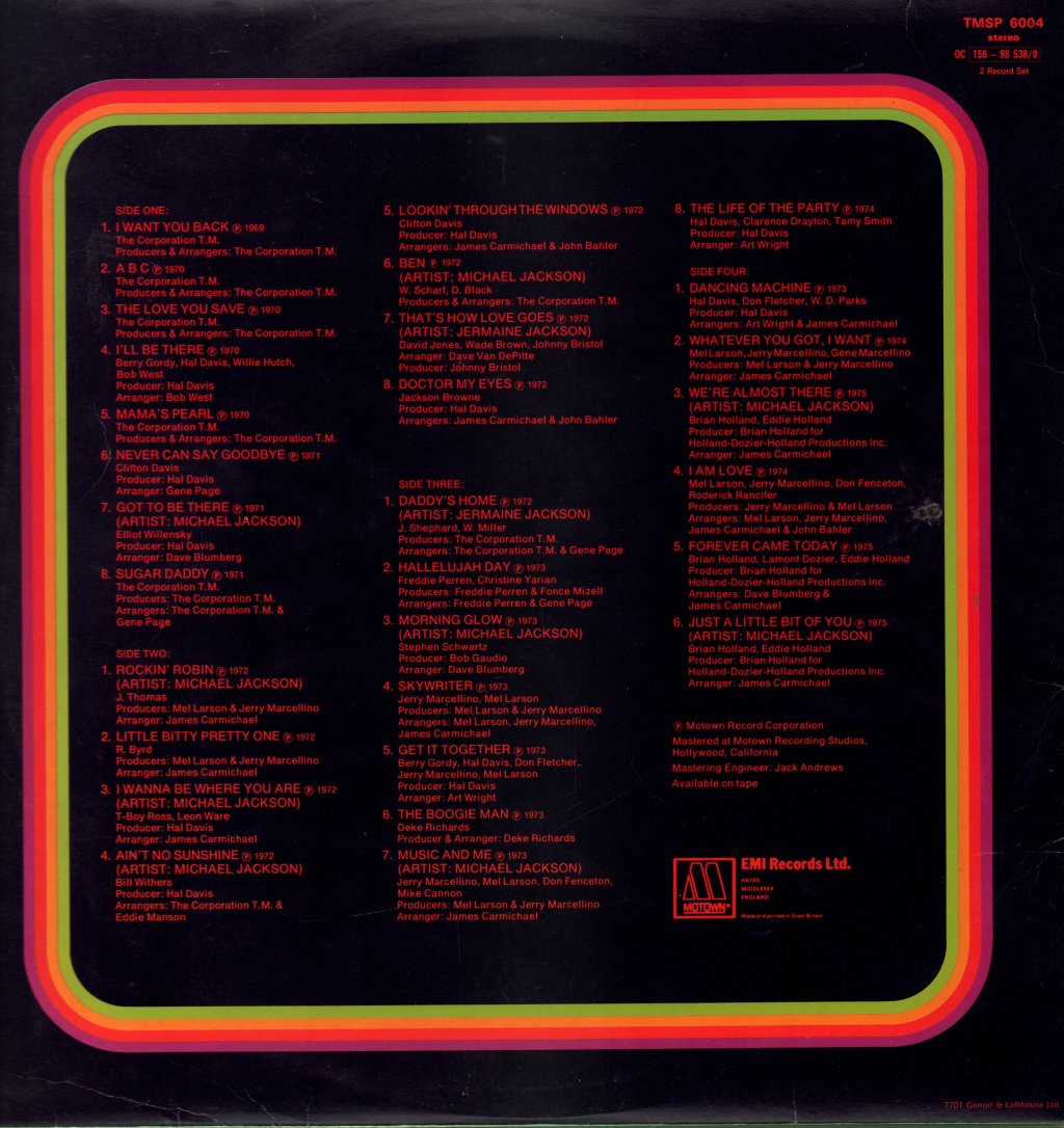 Jackson 5 - Anthology - Double Lp