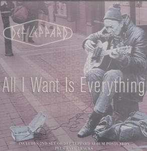Def Leppard - All I Want Is Everything - Cd