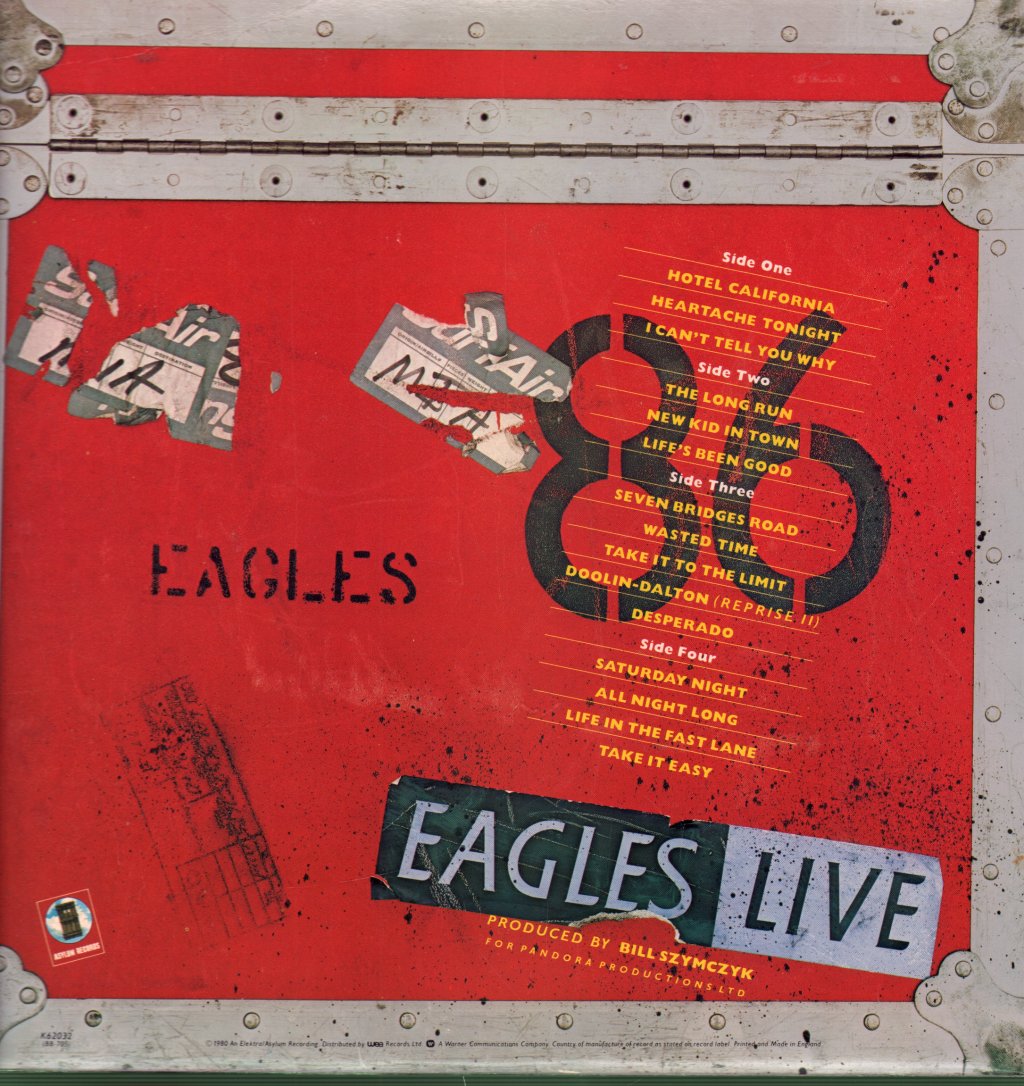 Eagles - Live - Double Lp
