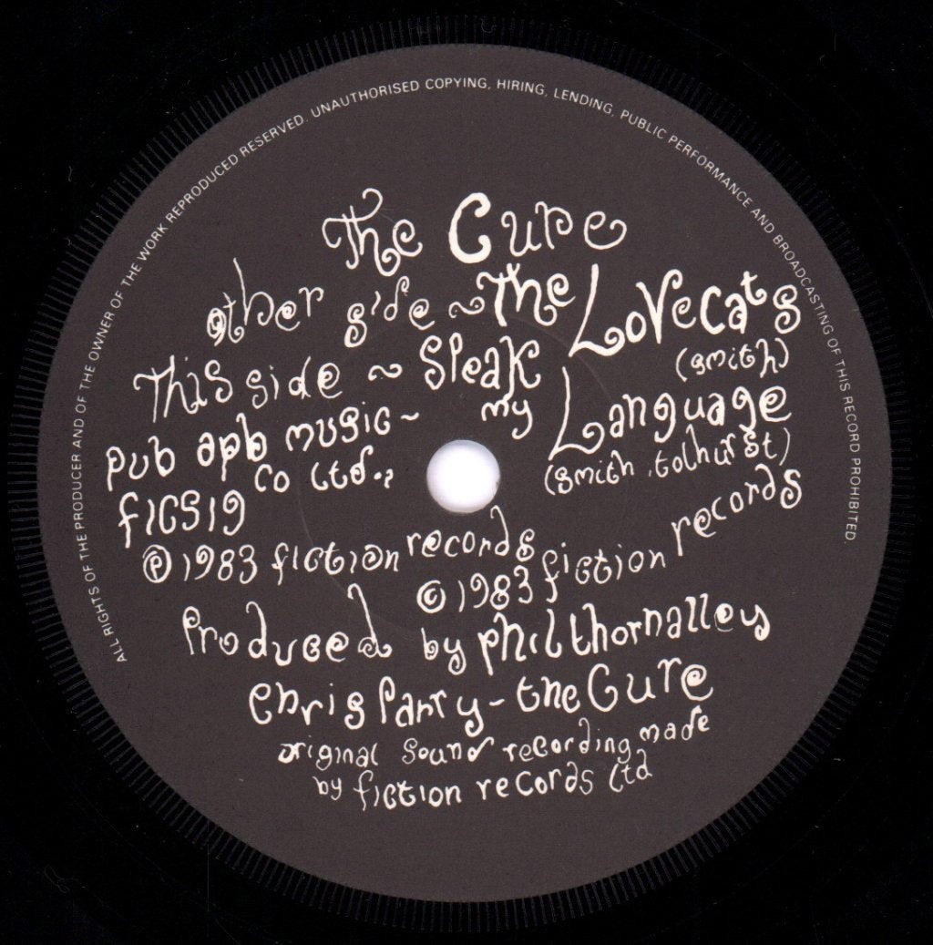 Cure - Love Cats - 7 Inch