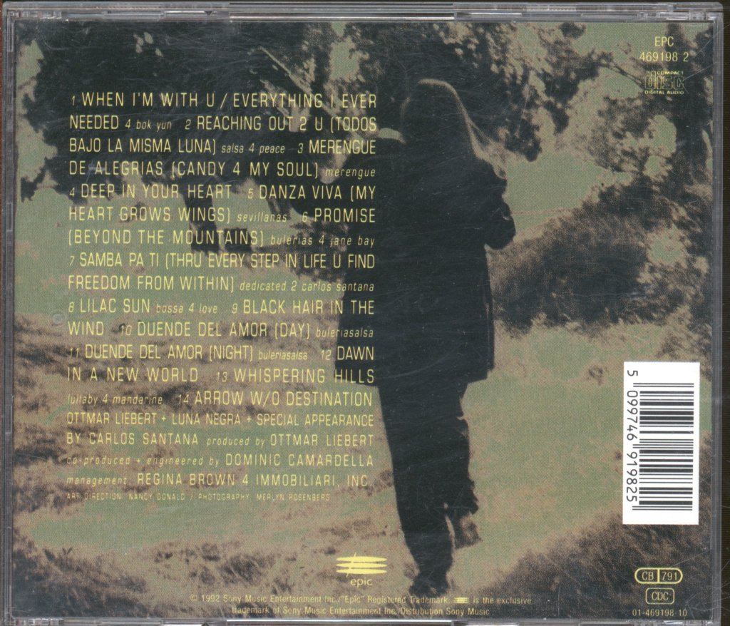 Ottmar Liebert And Luna Negra - Solo Para Ti - Cd