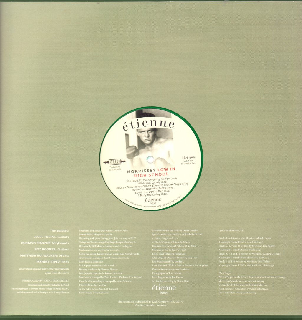 Morrissey - Low In High School - Lp