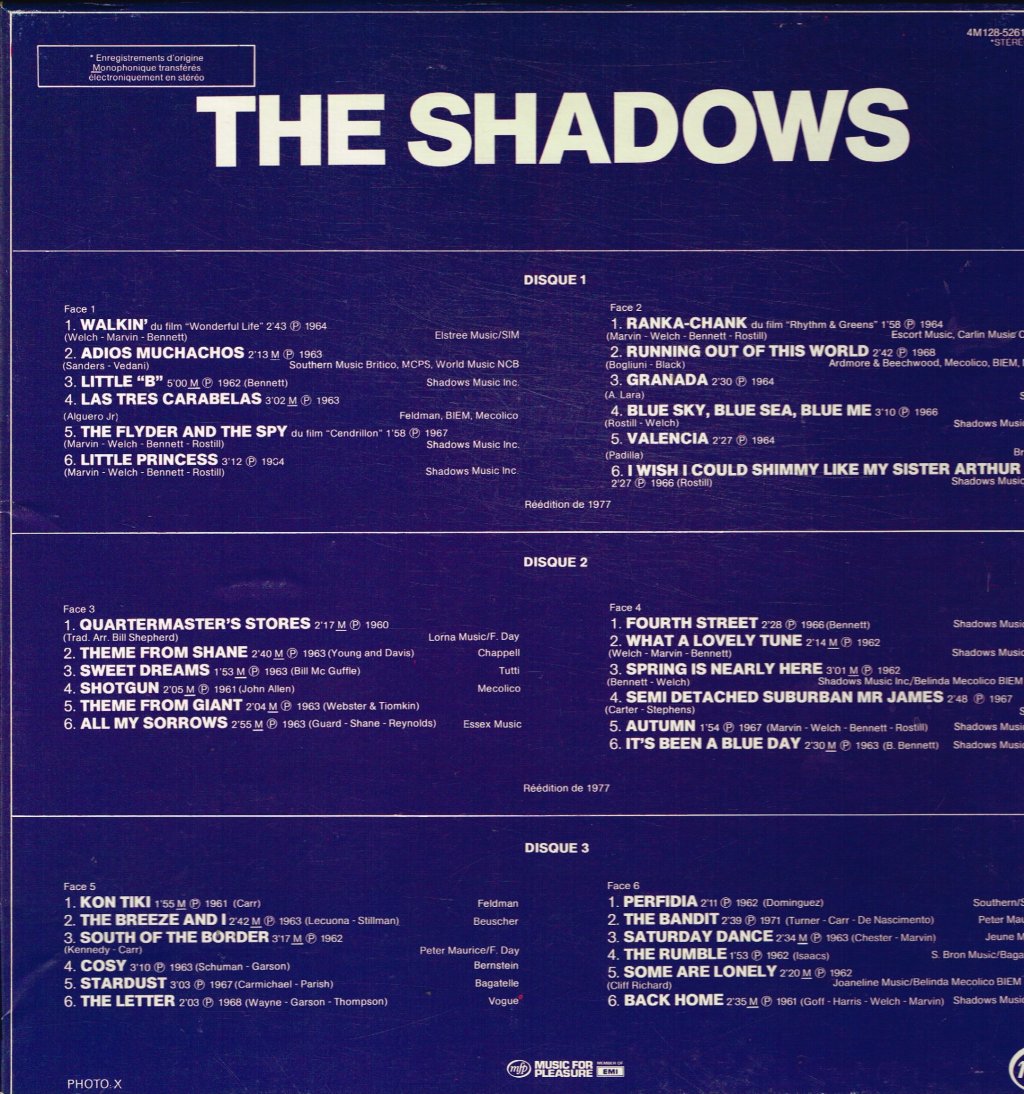 Shadows - Shadows - Lp Box Set