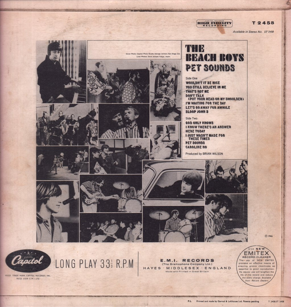 Beach Boys - Pet Sounds - Lp