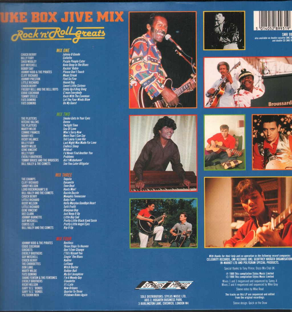 Various Artists - Juke Box Jive Mix - Double Lp