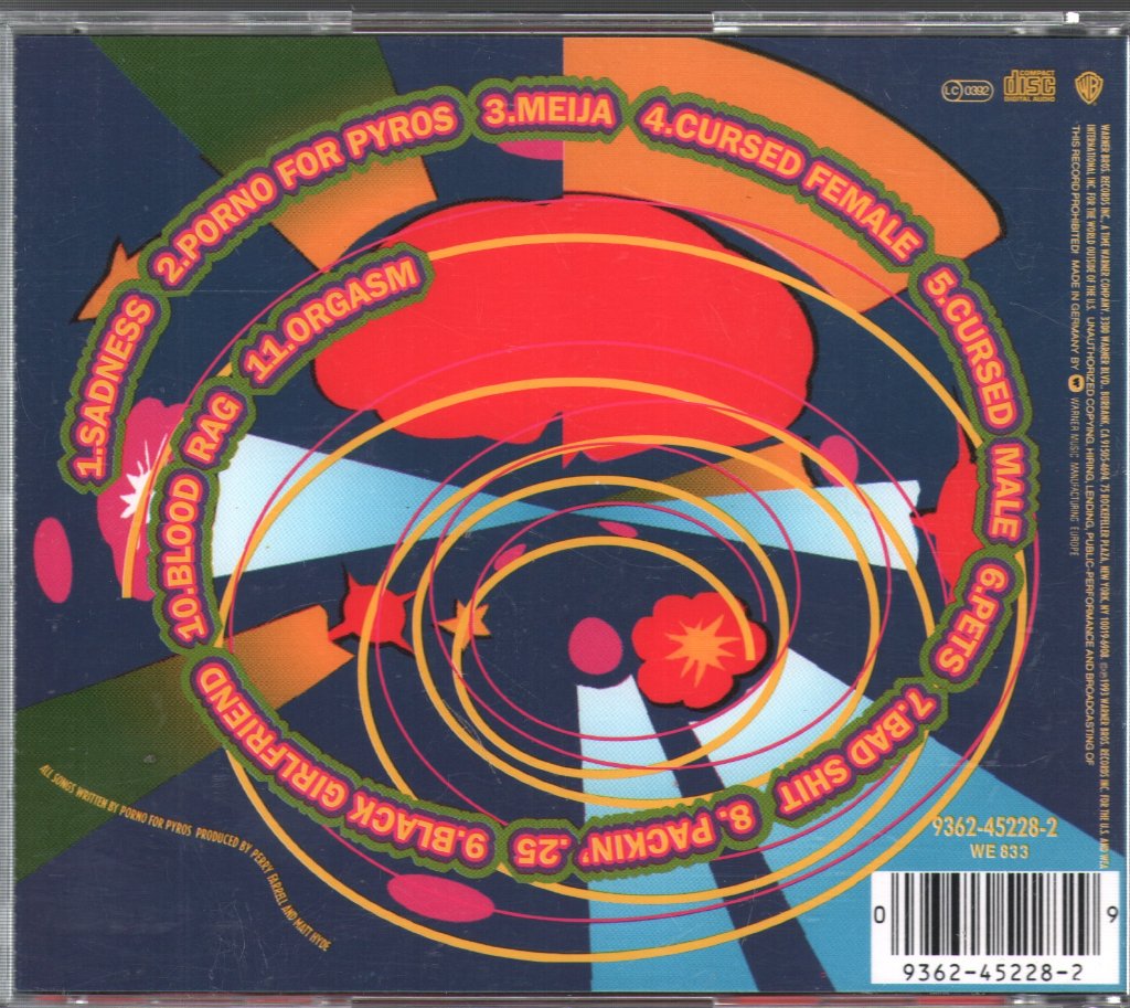 Porno For Pyros - Porno For Pyros - Cd