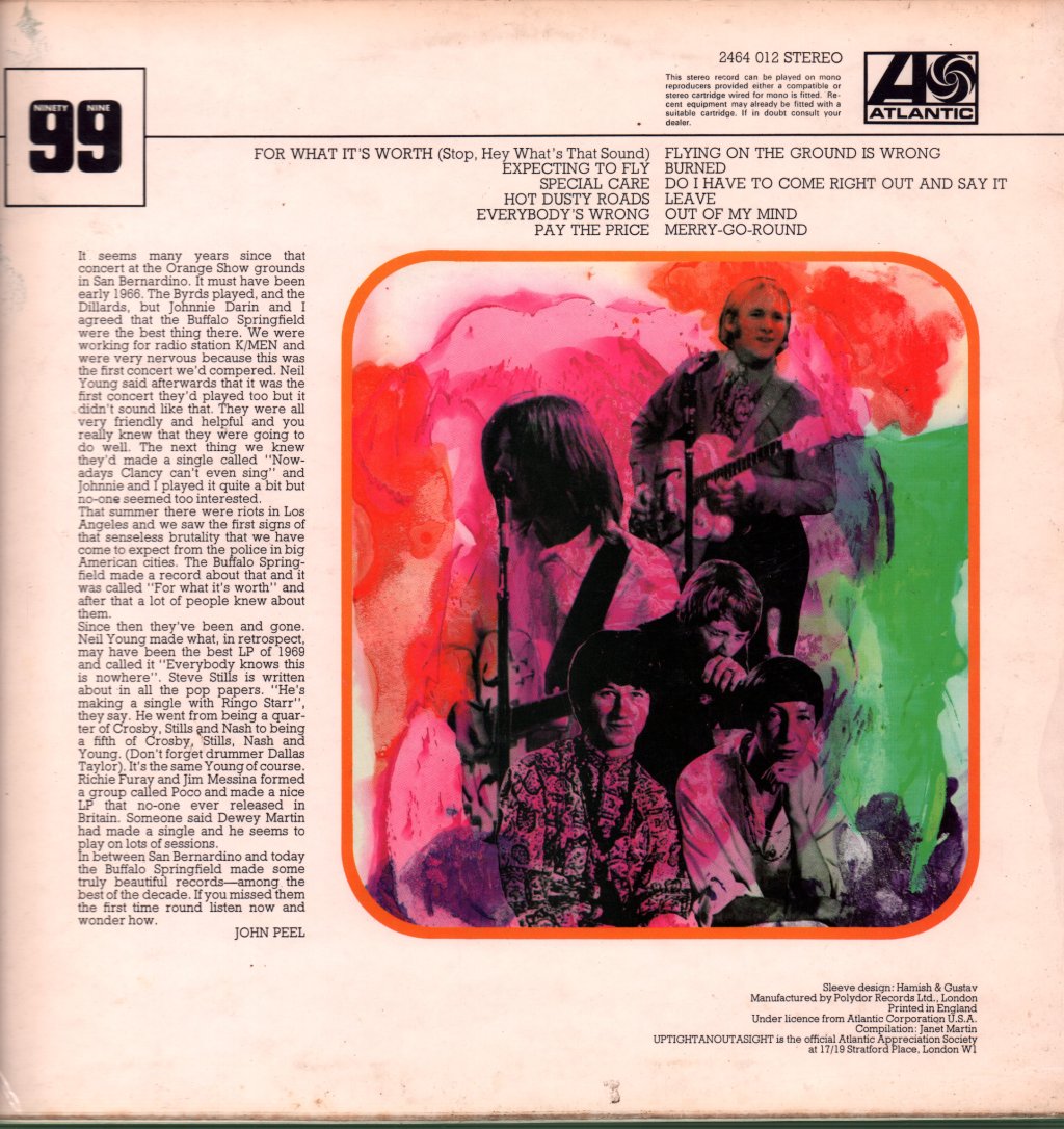 Buffalo Springfield - Expecting To Fly - Lp