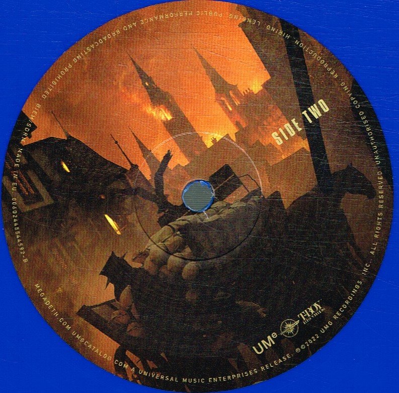 Megadeth - Sick, The Dying And The Dead - Double Lp