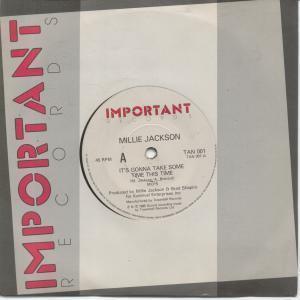 Millie Jackson - It's Gonna Take Some Time This Time - 7 Inch