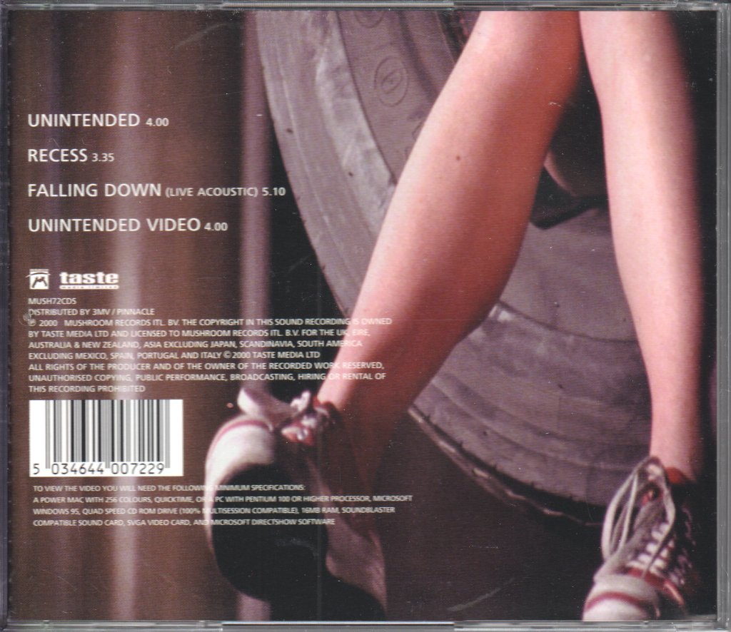 Muse - Unintended - Cd