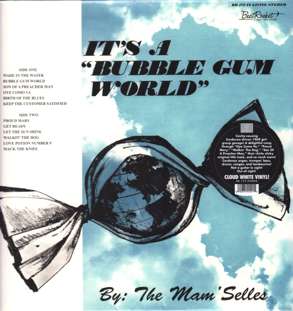Mam'selles - It's A "Bubble Gum World" - Lp