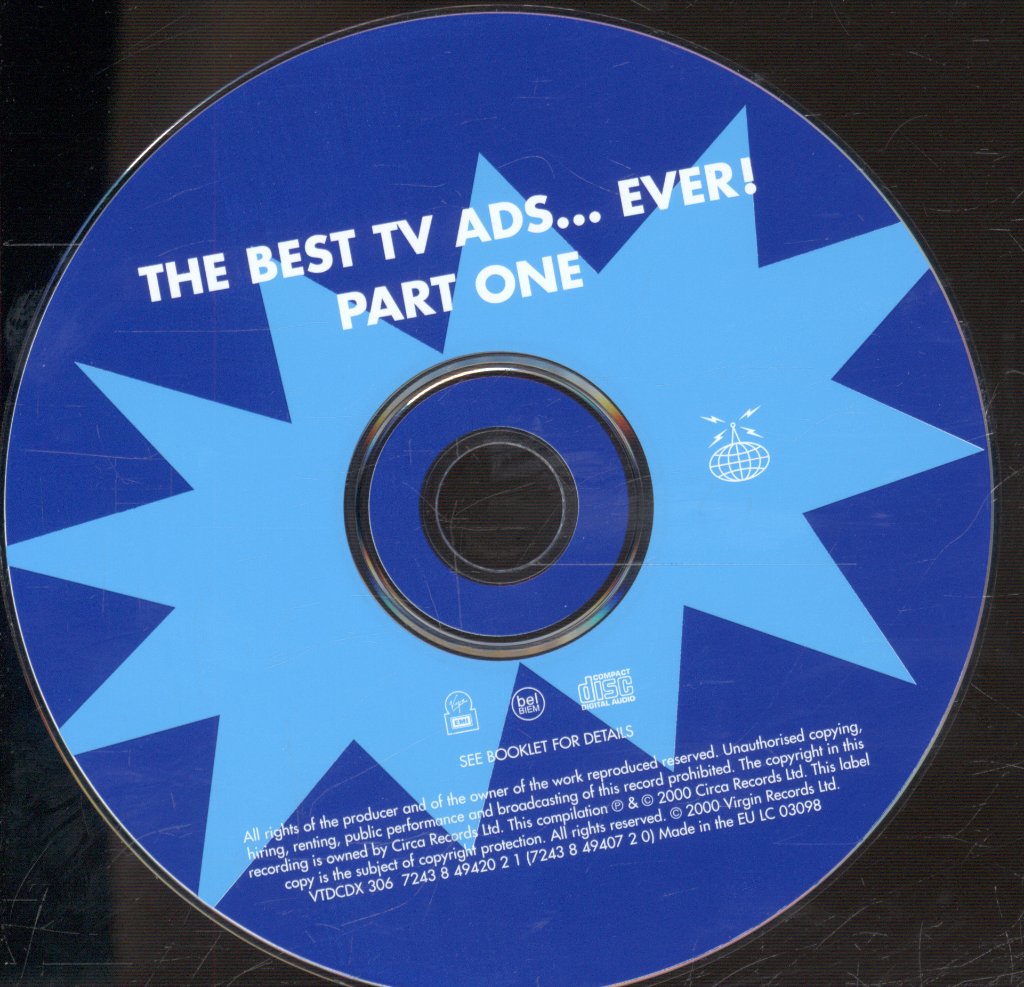 Various Artists - Best TV Ads... Ever! - Double Cd