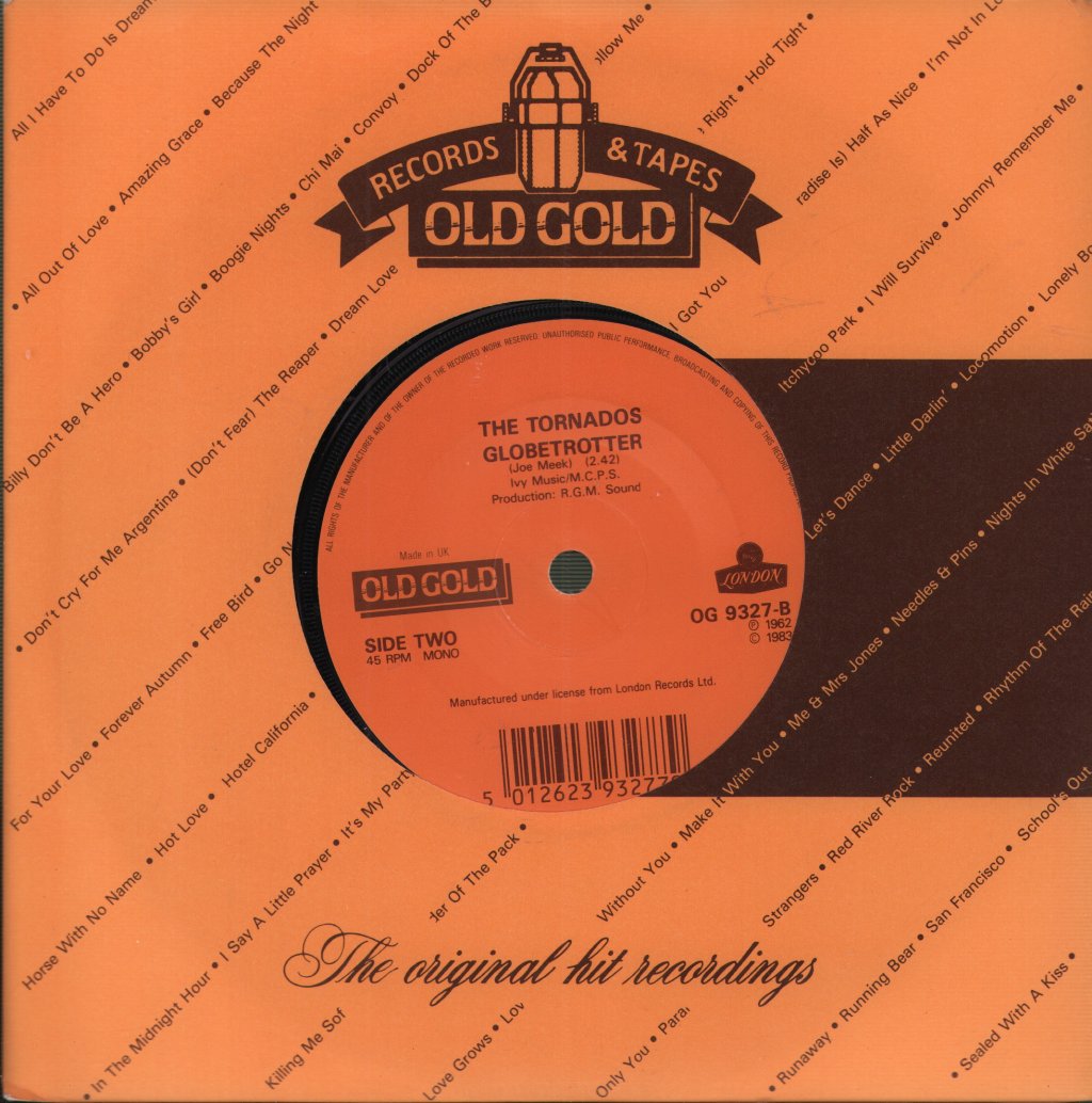 Tornados - Telstar/Globetrotter - 7 Inch