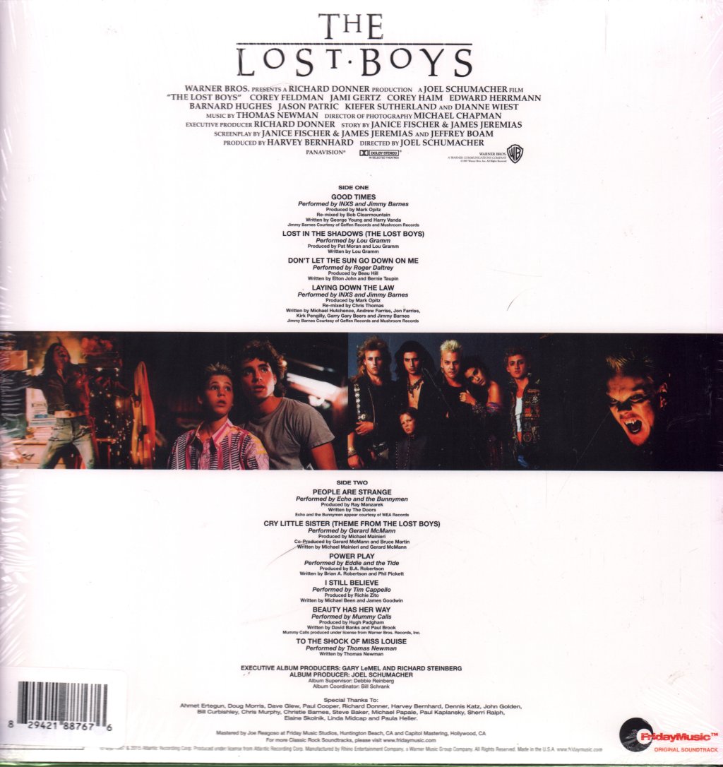 Various Artists - Lost Boys (Original Motion Picture Soundtrack) - Lp