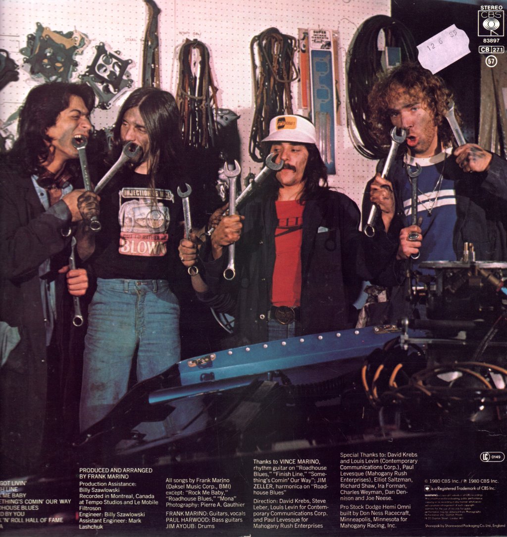 Frank Marino And Mahogany Rush - What's Next - Lp