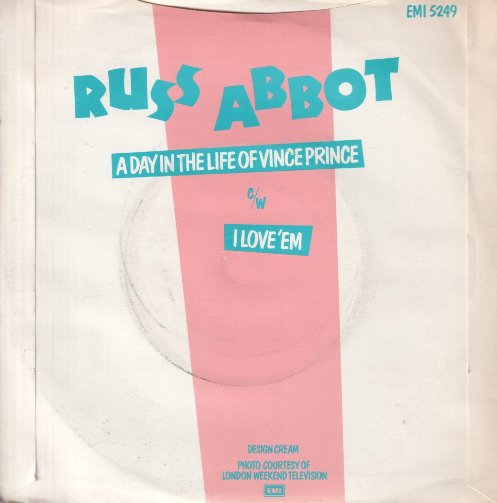 Russ Abbot - A Day In The Life Of Vince Prince - 7 Inch