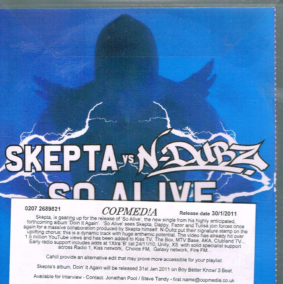 Skepta vs N-Dubz - So Alive - Cdr