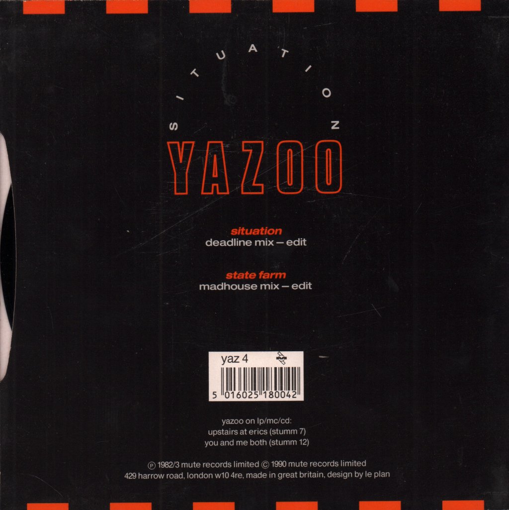 Yazoo - Situation - 7 Inch