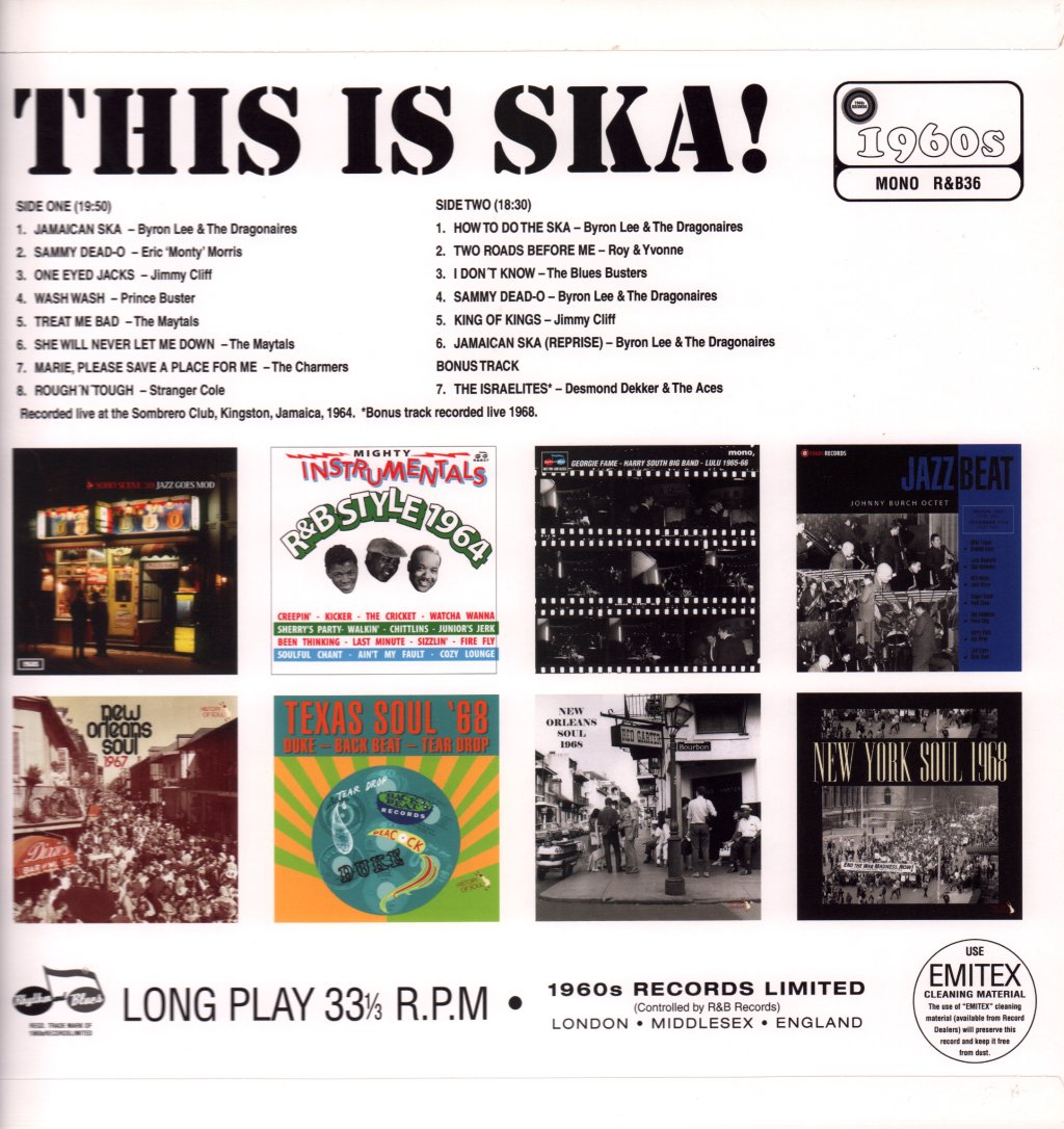 Various Artists - This Is Ska - Lp